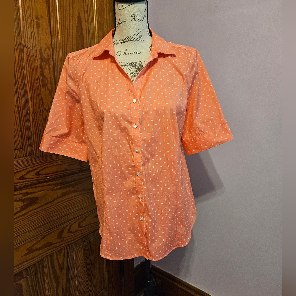 Talbots Button Closure Blouse - image 1